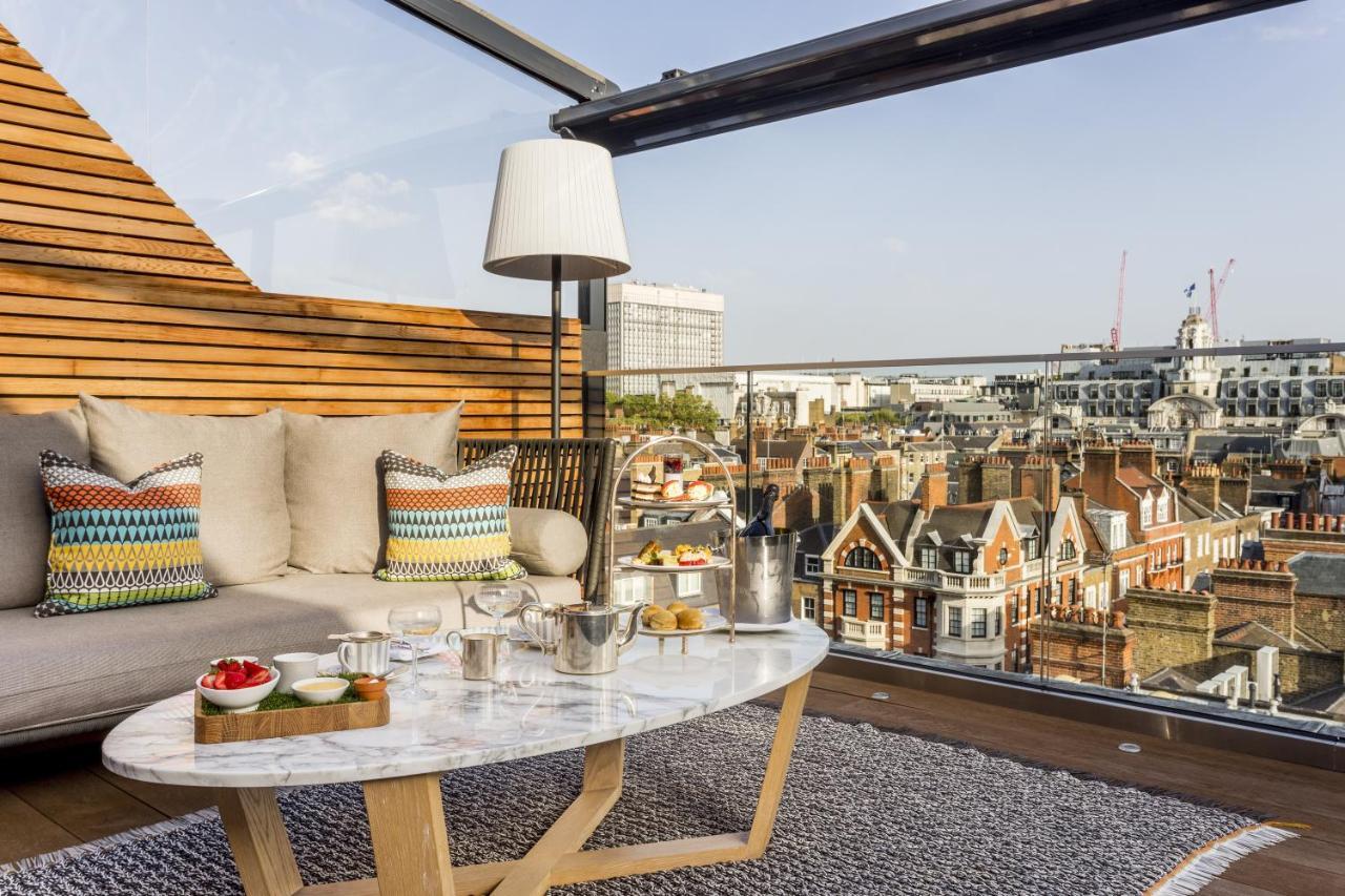 The Marylebone Hotel Londýn Exteriér fotografie The Terrace at The Ivy Collection