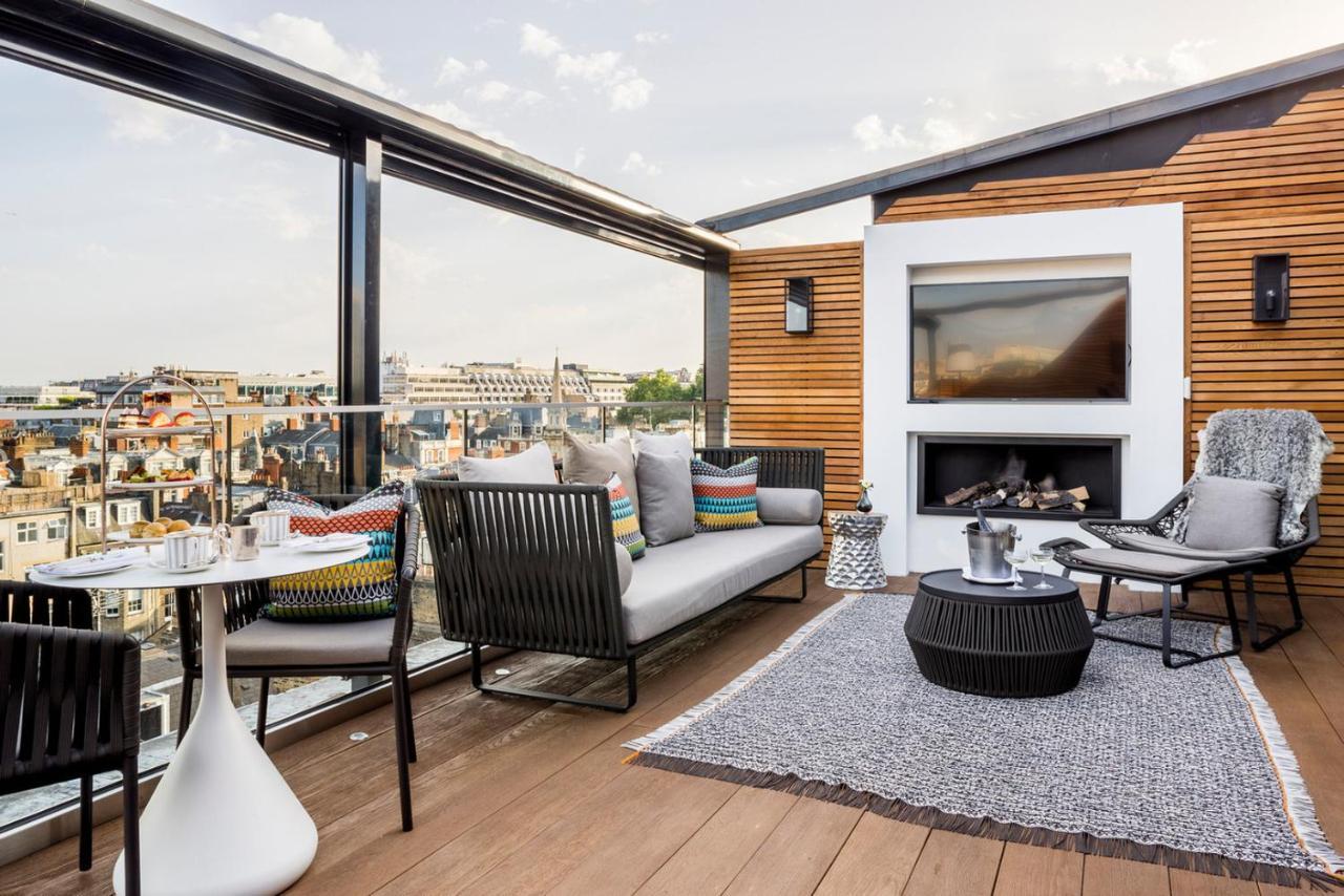 The Marylebone Hotel Londýn Exteriér fotografie Rooftop terrace