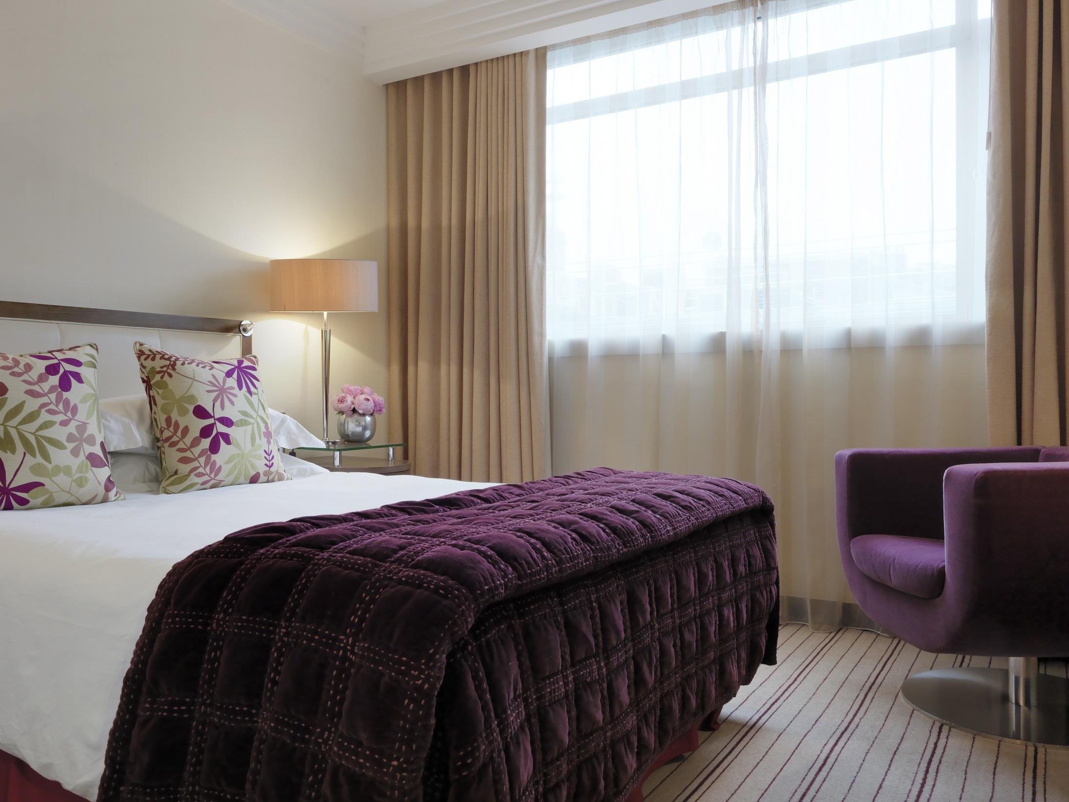 The Marylebone Hotel Londýn Exteriér fotografie A bedroom at the hotel