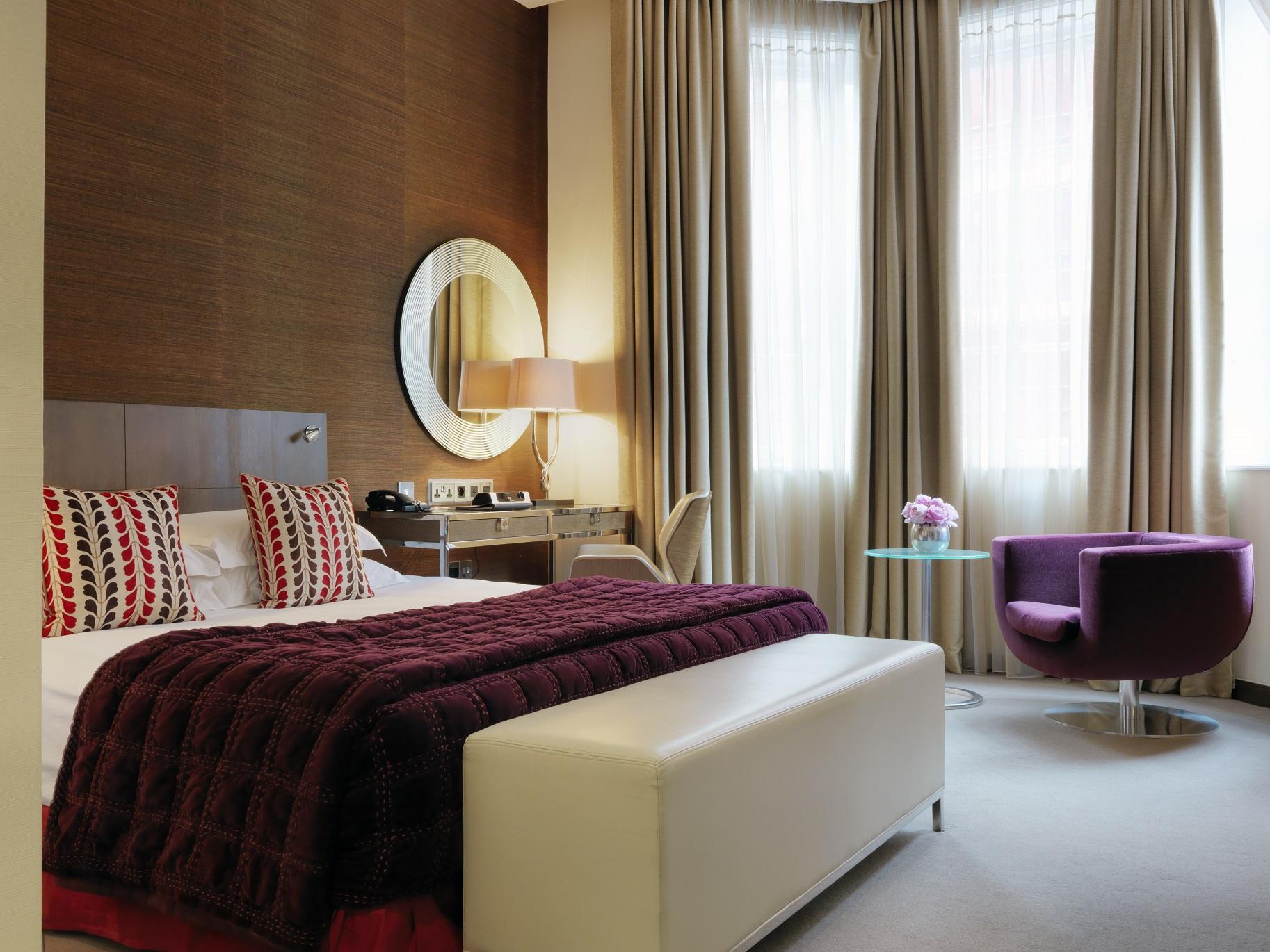 The Marylebone Hotel Londýn Exteriér fotografie A room at the Mandarin Oriental London