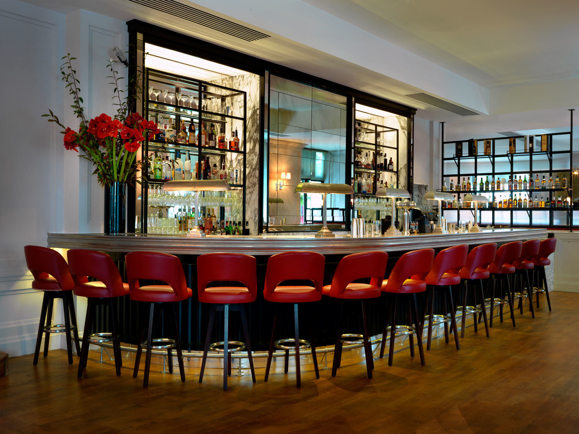 The Marylebone Hotel Londýn Restaurace fotografie The bar at the Connaught